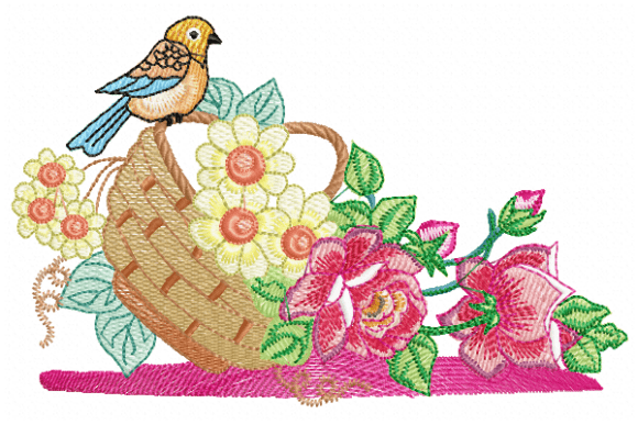 Bird and Flower Basket: A Designer’s Holiday Review
