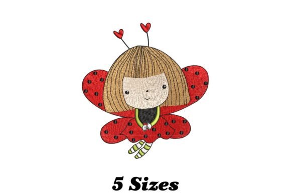 Funny Ladybug Girl: A Holiday Embroidery Review