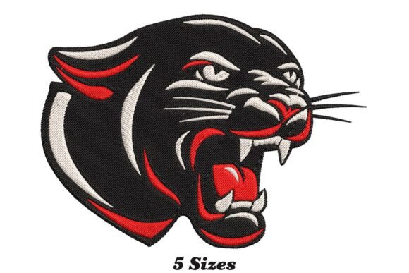 Panther Head: A Bold Wild Animal Embroidery Review