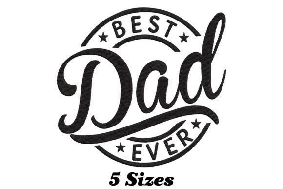 Reviewing Best Dad Ever: A Designer’s Take on Heartfelt Embroidery
