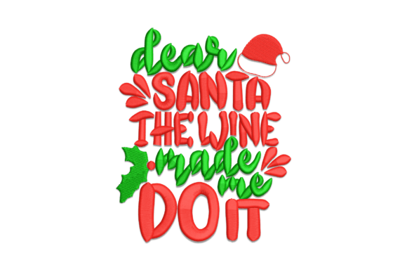 Reviewing Dear Santa, the Wine Made Me Do It for Boutique Sweatshirts