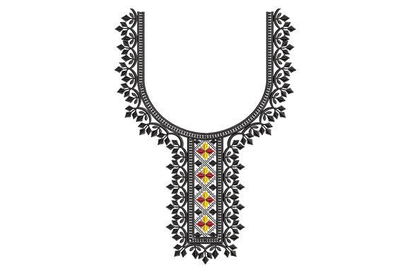 Reviewing Floral Geometrical Neckline for Etsy Shops
