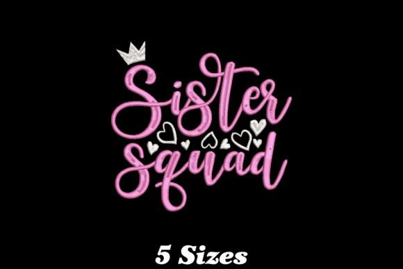 Sister Squad Embroidery Review for Boutique Apparel